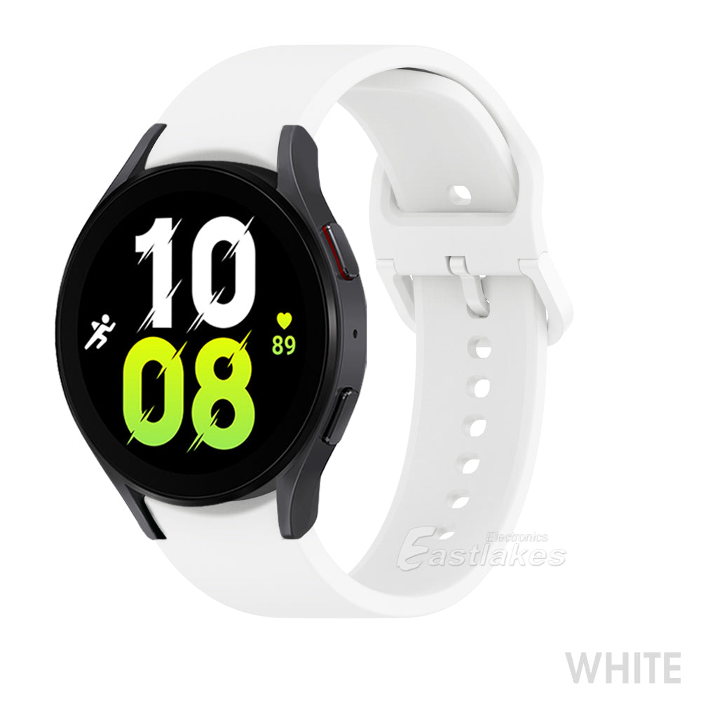 Silicone Watch Band For Samsung Galaxy Watch 4 / 4 Classic - Eastlakes Electronics